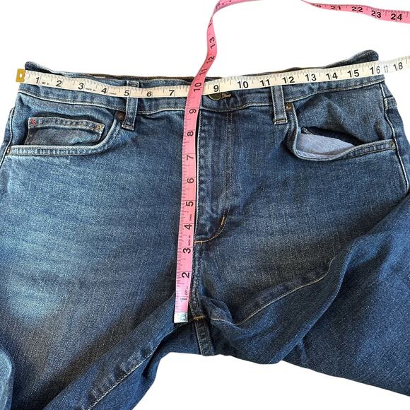 Marine Layer Original Slim Denim Jeans Medium Wash Blue 36 Inch Waist - Picture 13 of 15